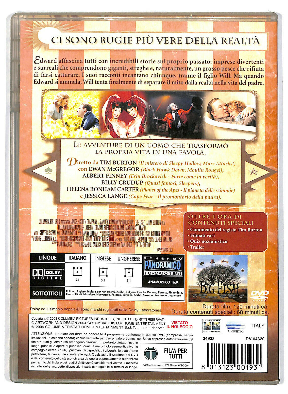 EBOND Big Fish DVD D590025