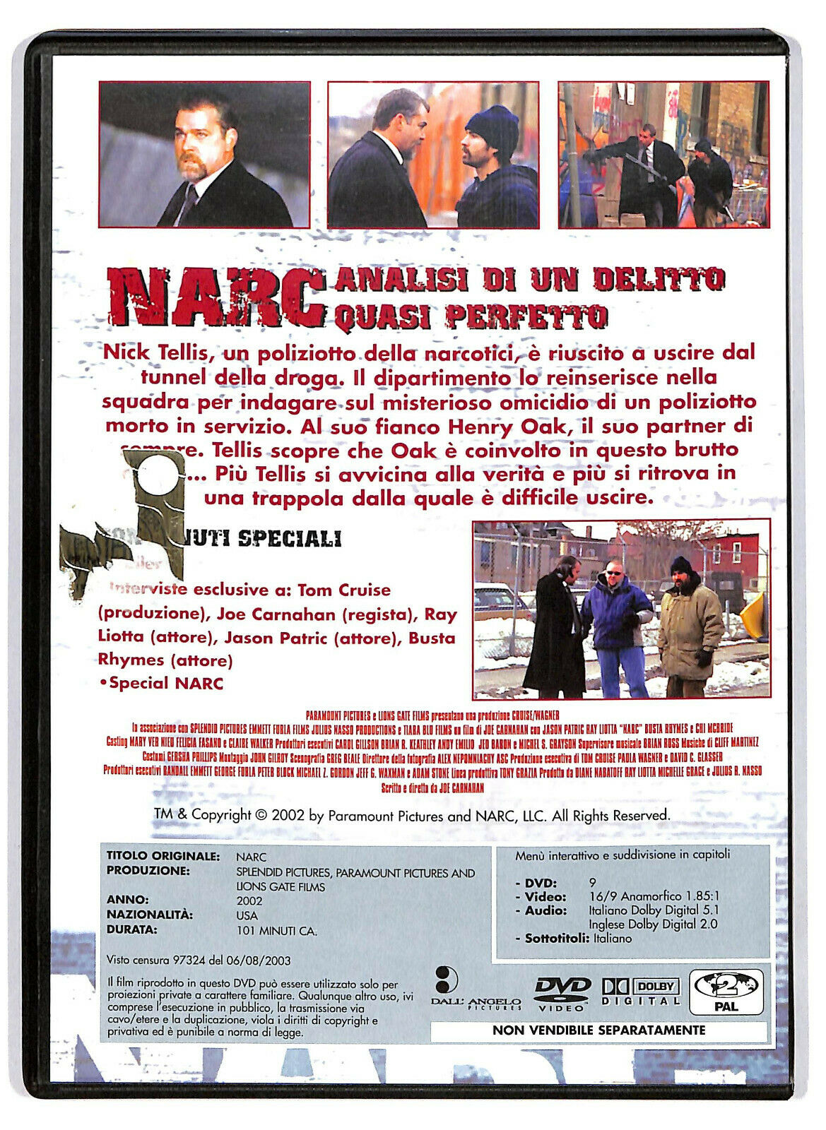 EBOND Narc DVD Editoriale D590041