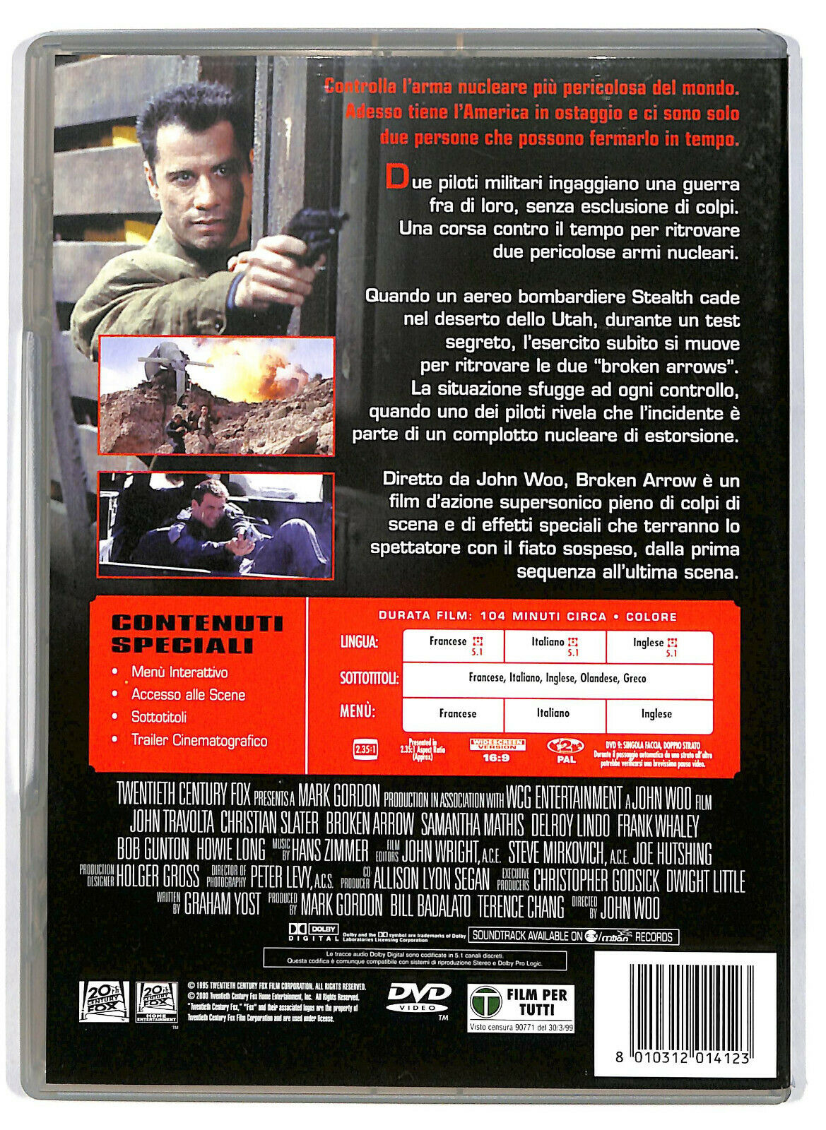 EBOND Nome In Codice: Broken Arrow DVD D590114