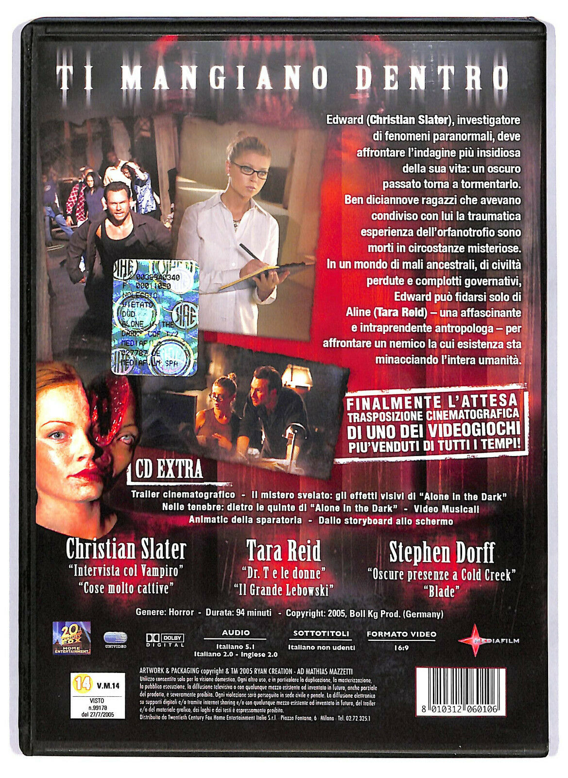 EBOND Alone In The Dark DVD D590119