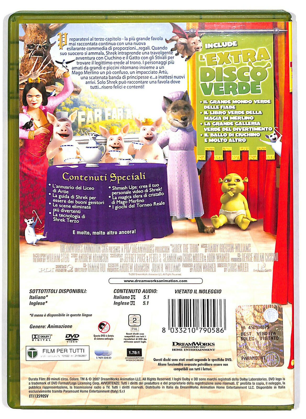 EBOND Shrek Terzo DVD D590405