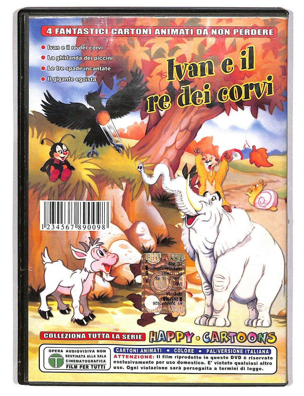 EBOND Ivan e Il Re Dei Corvi. Happy Cartoons DVD D590525