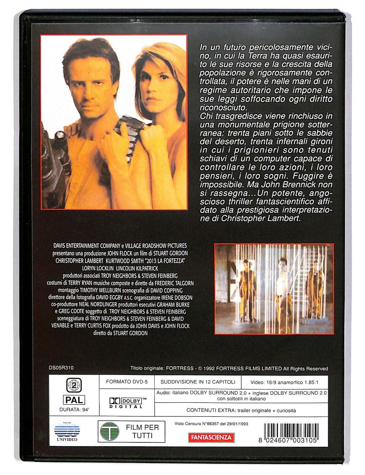 EBOND 2013 - La Fortezza Con Christopher Lambert DVD D590550