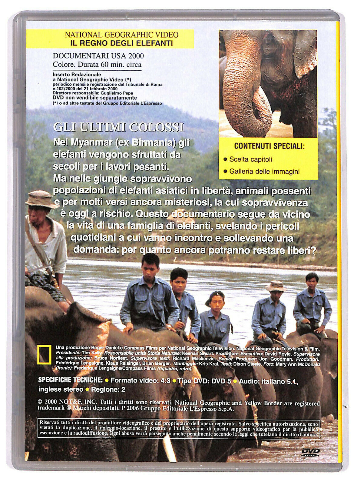 EBOND Il Regno Degli Elefanti - National Geographic Vol.42 DVD D590915