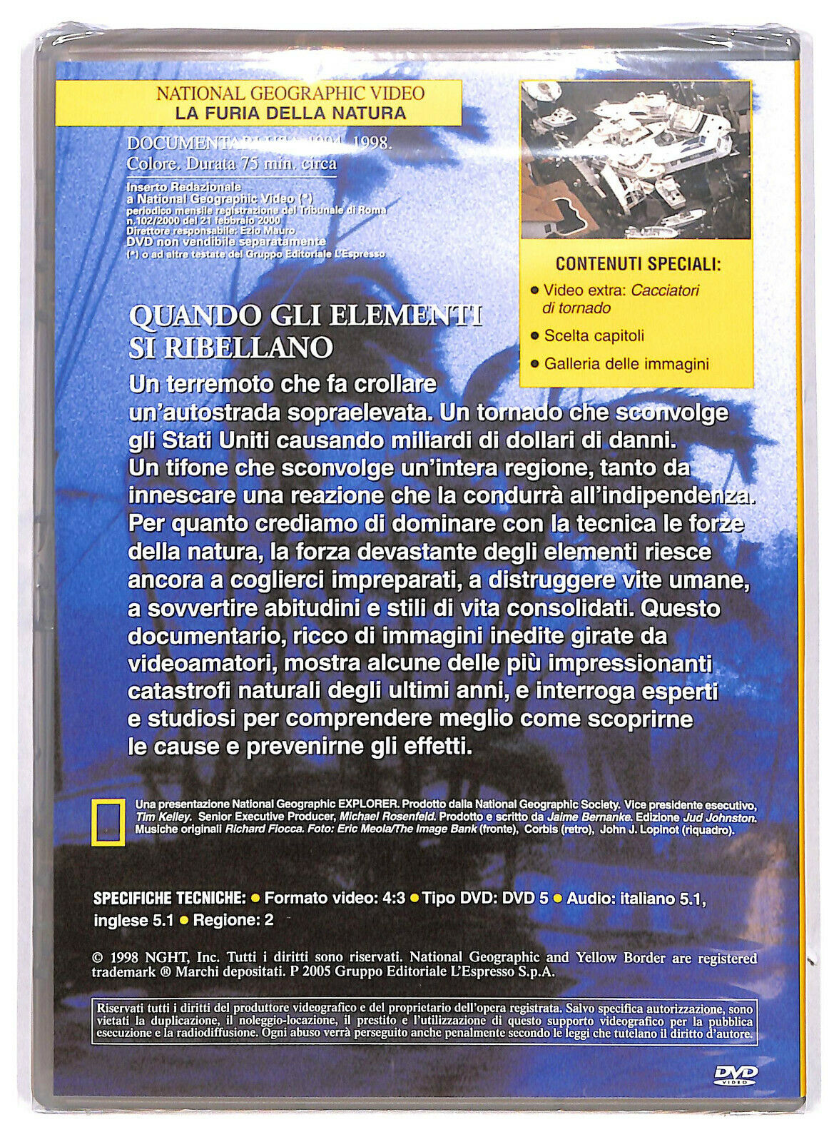 EBOND La Furia Della Natura - National Geographic Vol.32 DVD D590935