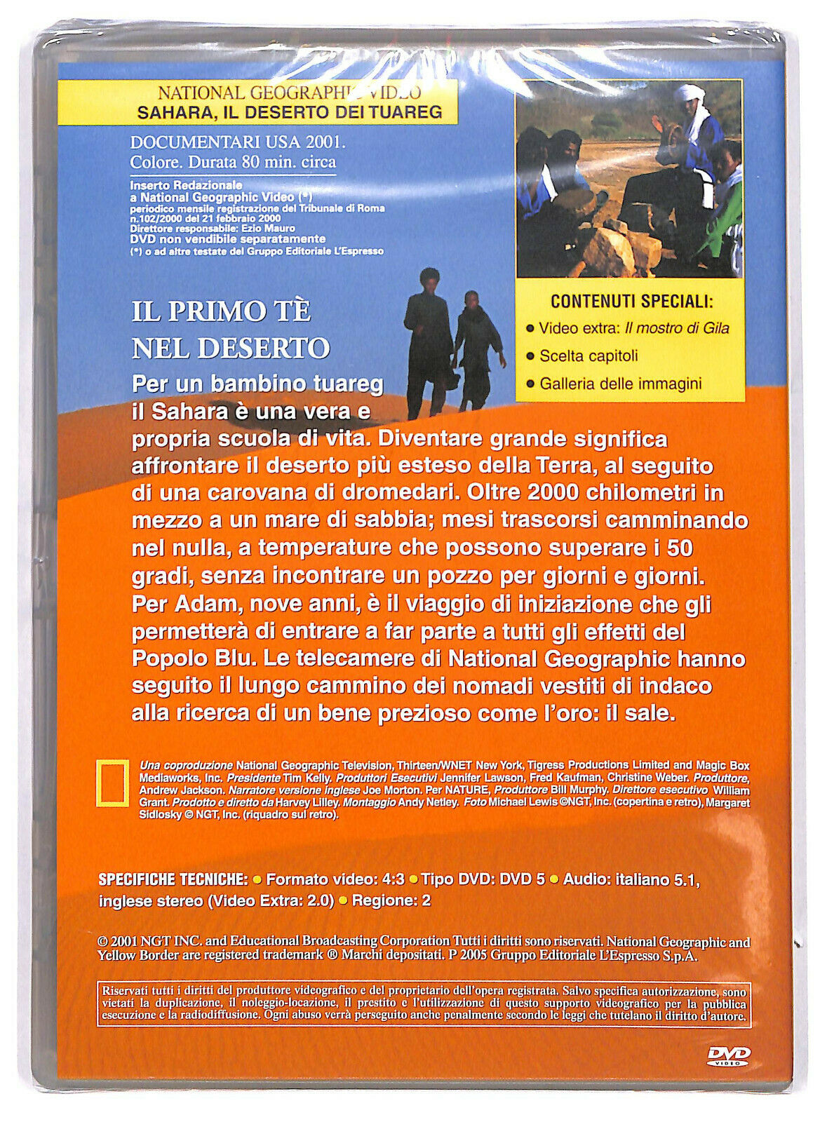 EBOND Sahara: Il Deserto Dei Tuareg - National Geographic Vol.30 DVD D590942