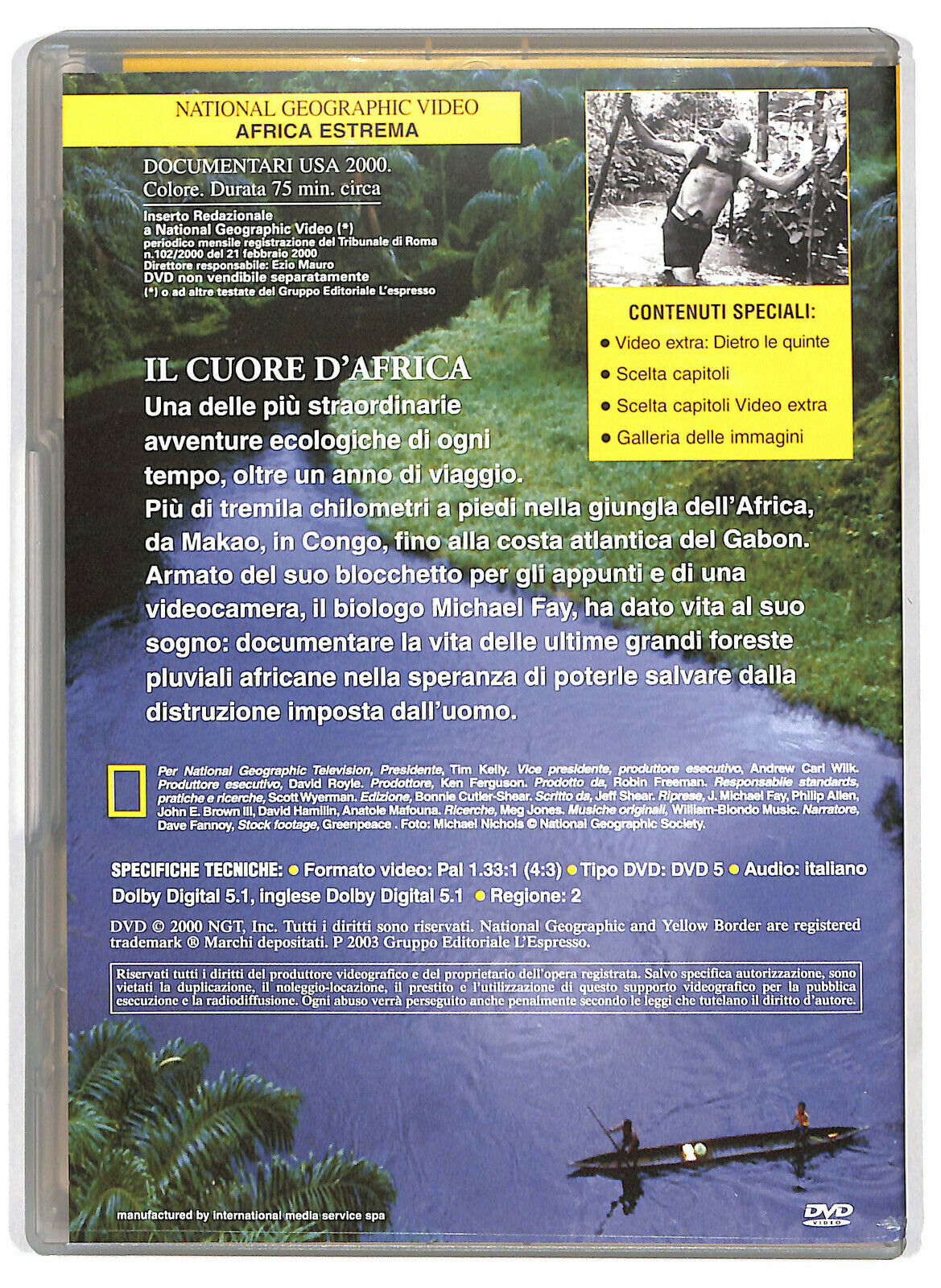 EBOND Africa Estrema: Megatransect - National Geographic Vol.7 DVD D590957