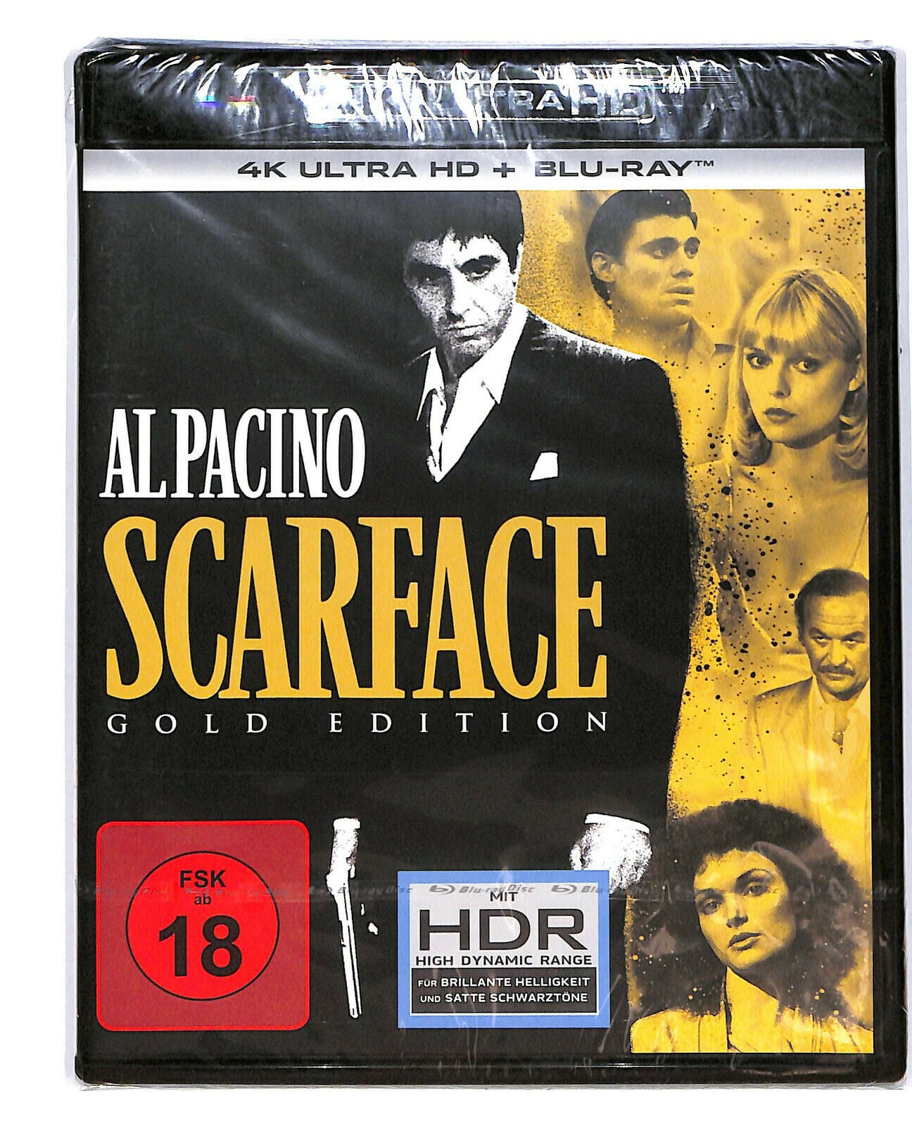 EBOND Scarface 4k Ultra Hd + BLURAY German Edition BLURAY D591347