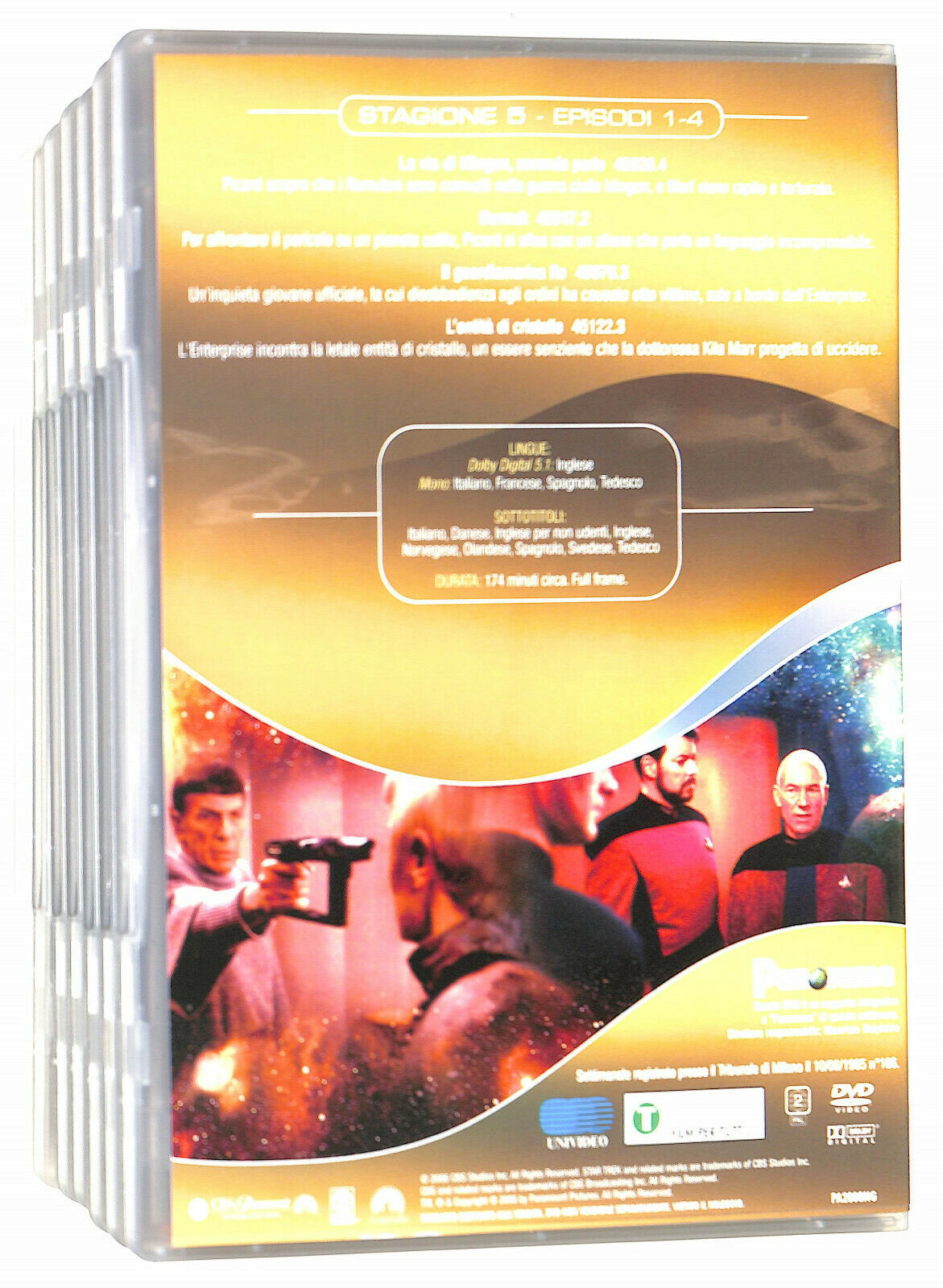 EBOND Star Trek The Next Generation Stagione 5 DVD Slim Editoriale D591561