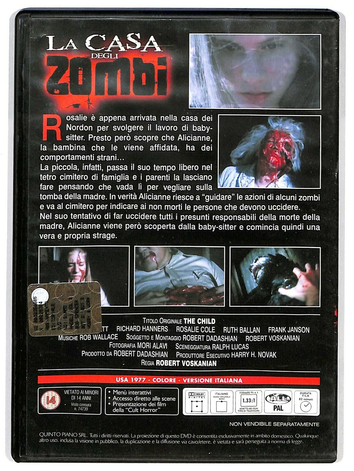 EBOND La Casa Degli Zombi EDITORIALE DVD D592004