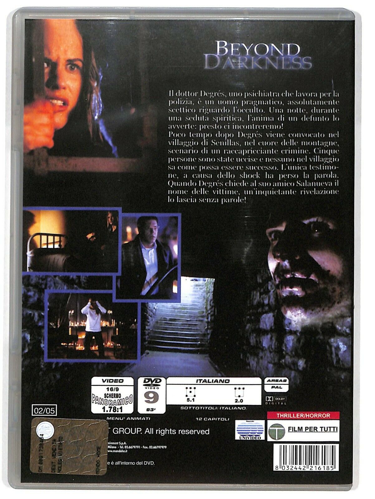 EBOND Beyond Darkness DVD D592008