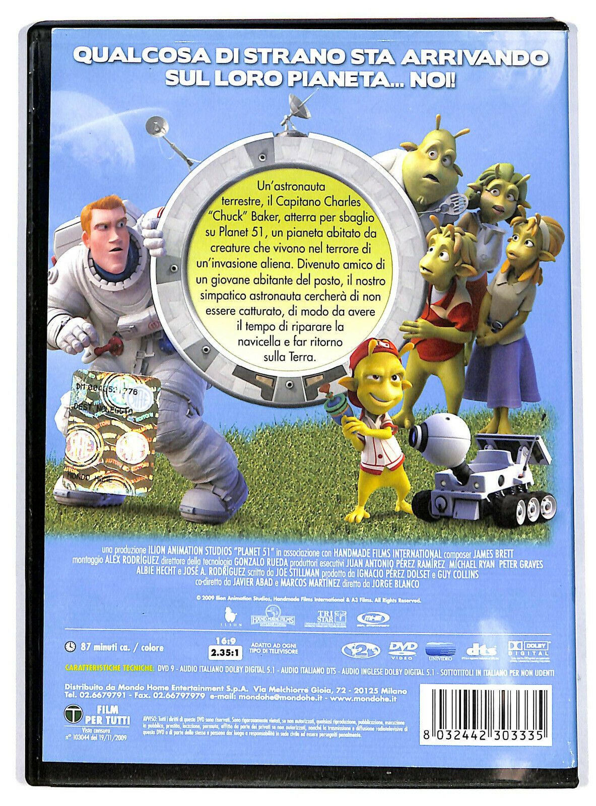 EBOND Planet 51 DVD D592351
