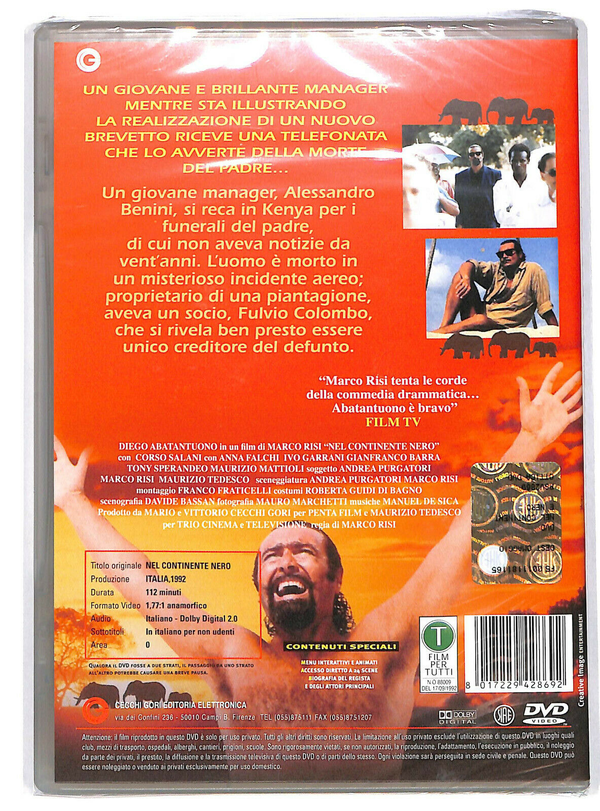 EBOND Nel Continente Nero DVD D592405