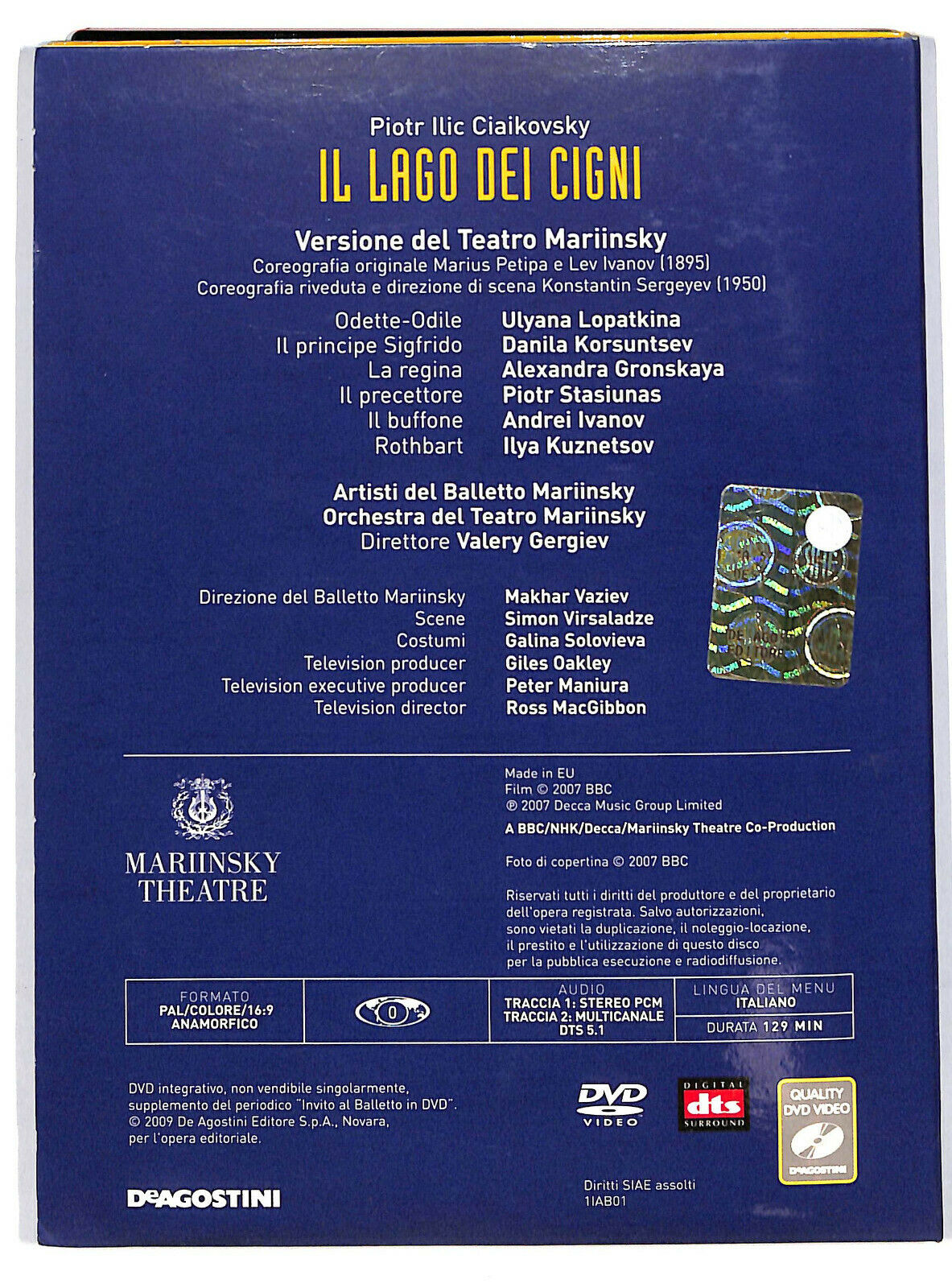 EBOND Il Lago Dei Cigni + Booklet - Invito Al Balletto N.43 DVD D592426