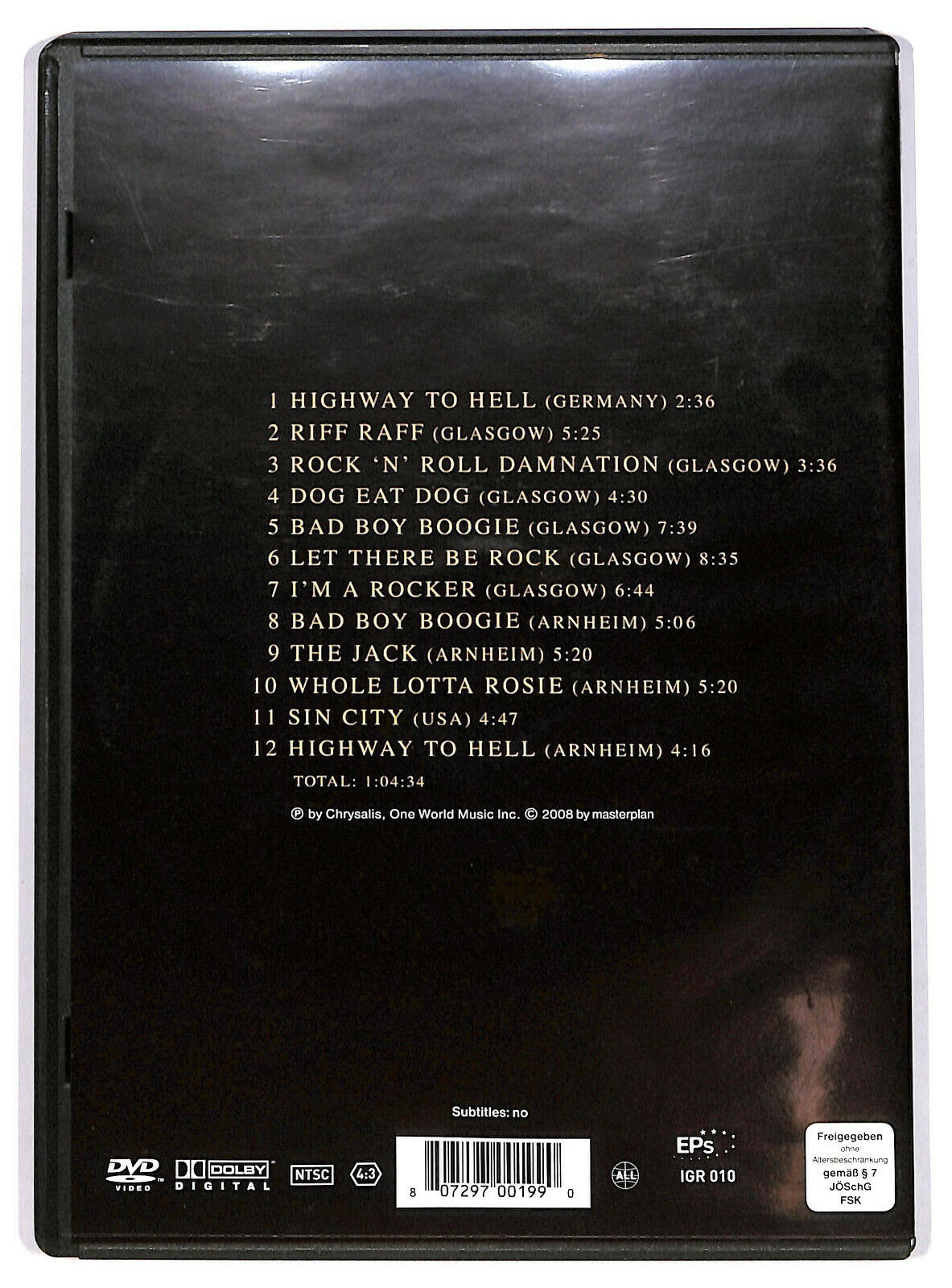 EBOND Ac/dc - Highway To Hell DVD D592469