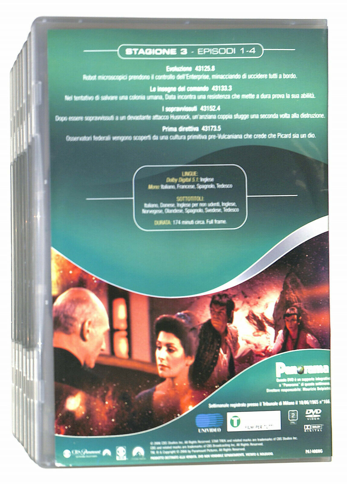 EBOND Star Trek The Next Generation Stagione 3 DVD Editoriale D592560