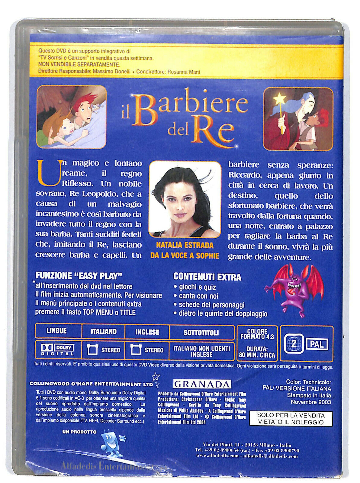 EBOND Il Barbiere Del Re DVD D593058