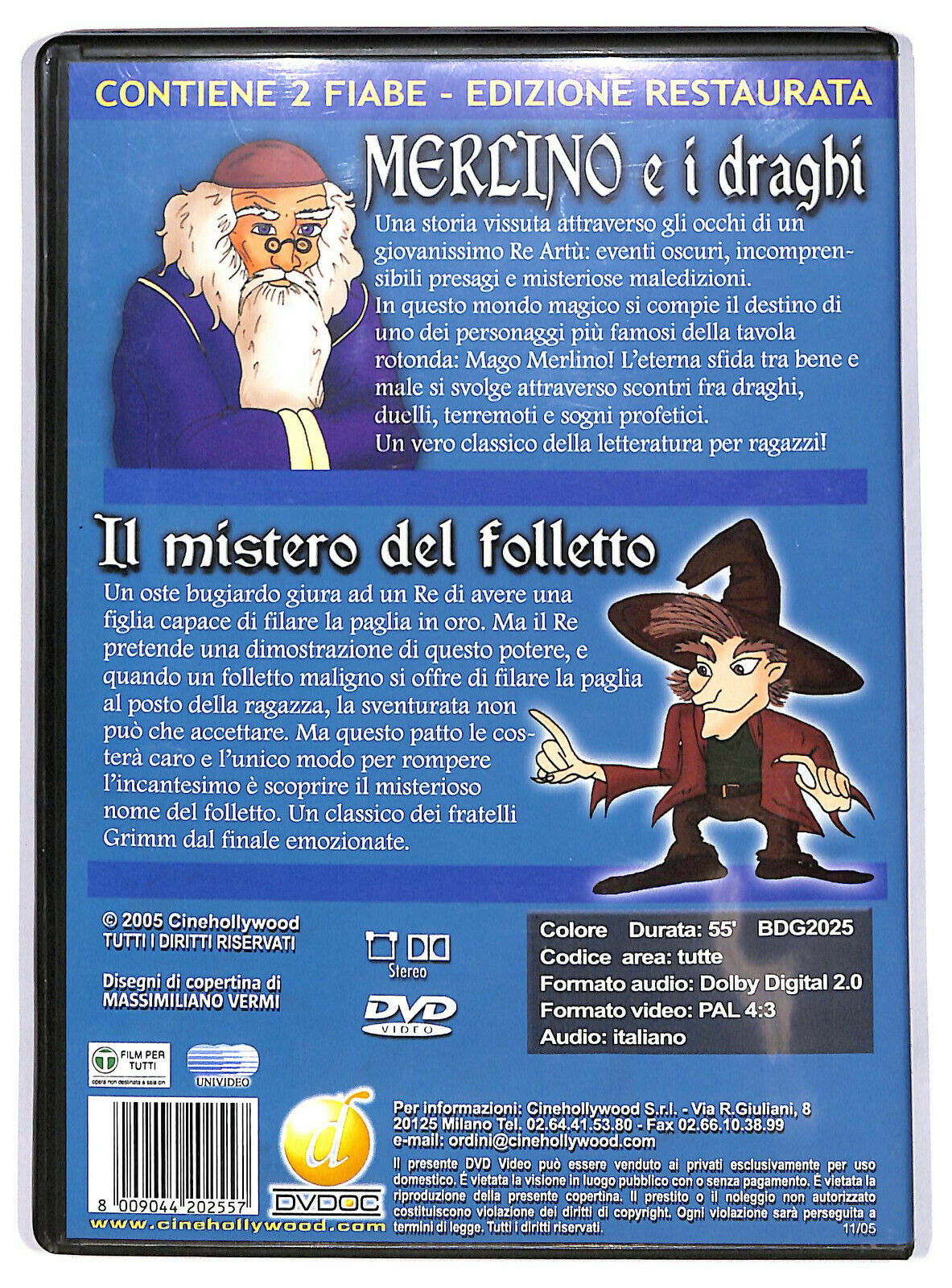EBOND Merlino e i Draghi DVD D593134