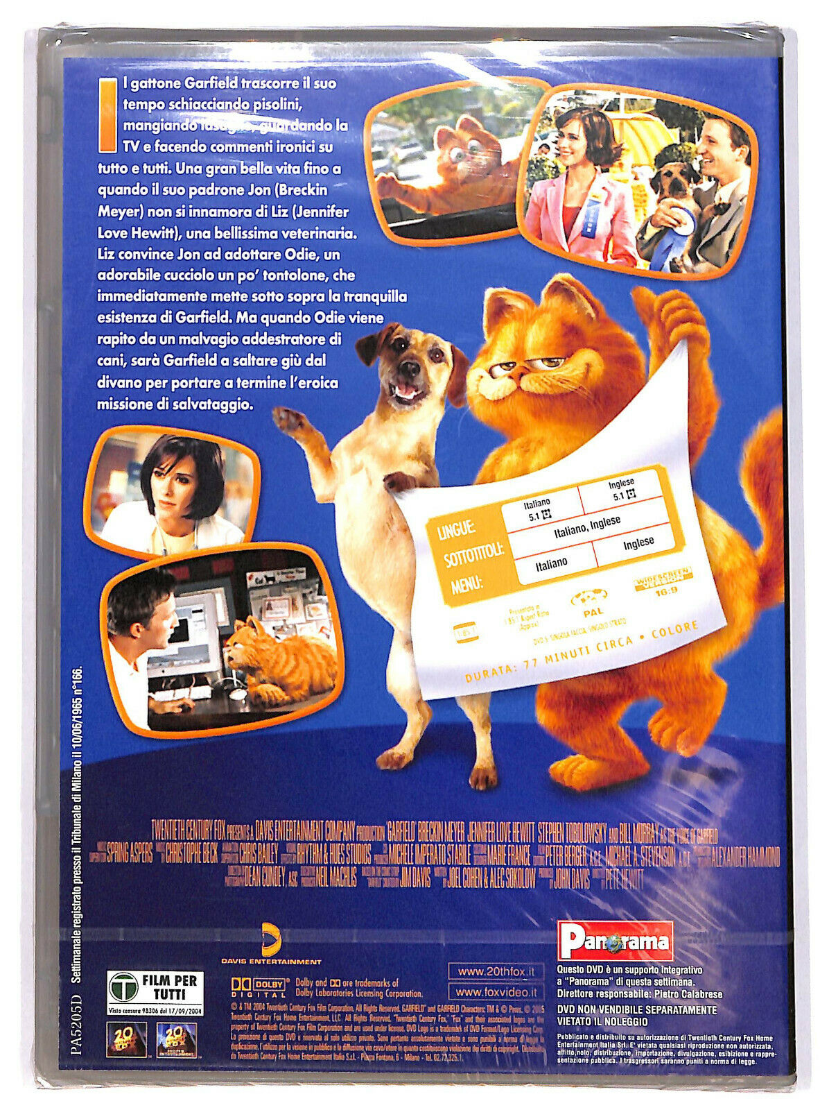 EBOND Garfield Il Film DVD Editoriale D593431