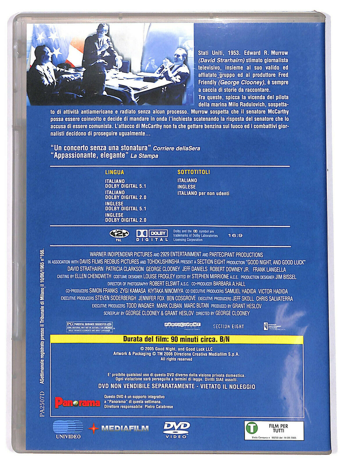 EBOND Good Night, And Good Luck DVD Editoriale D593458