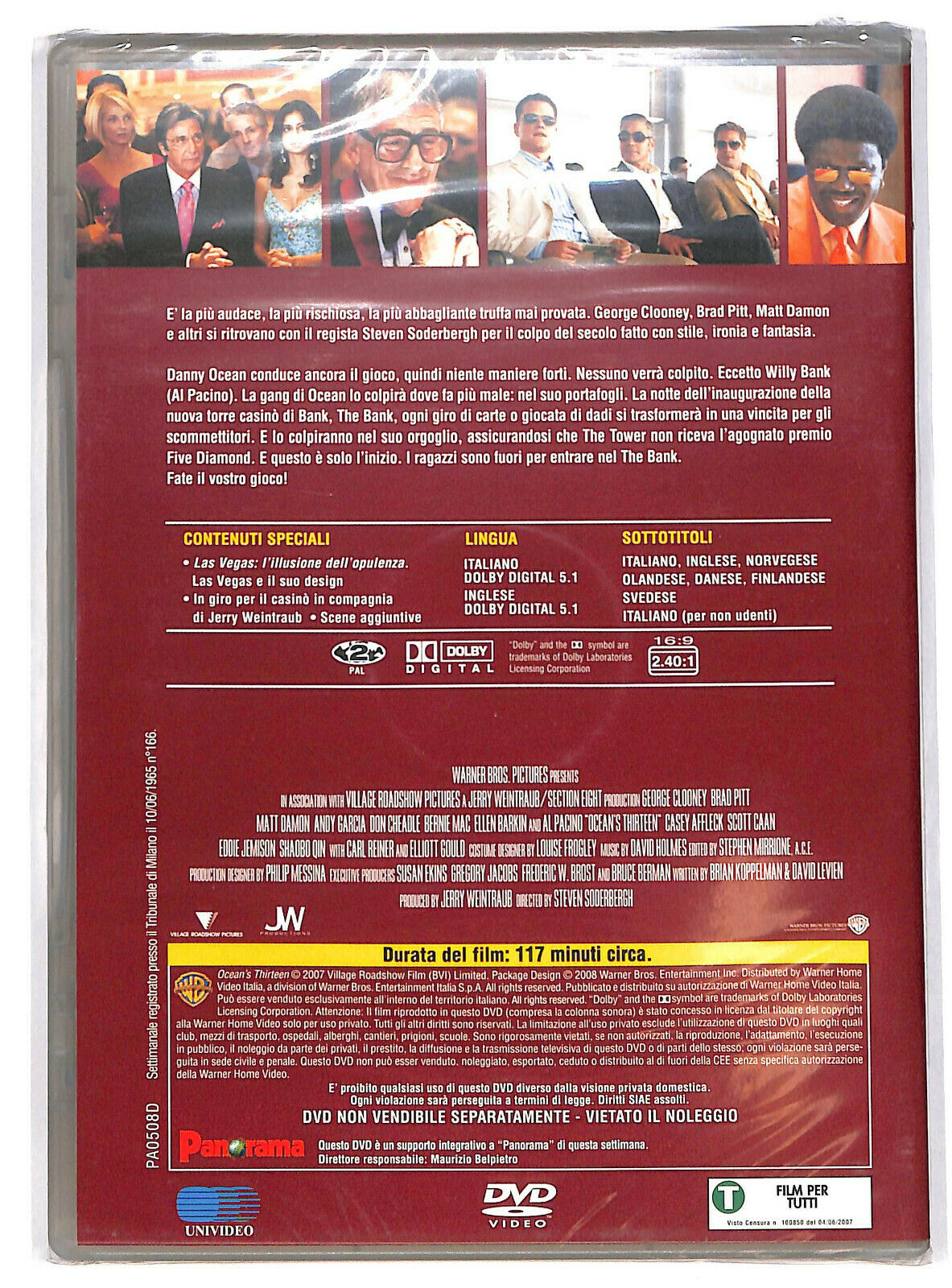 EBOND Ocean's Thirteen DVD Editoriale D593503