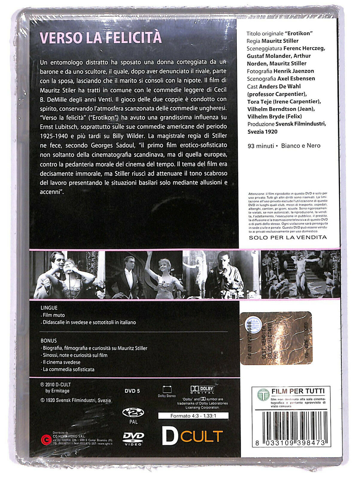 EBOND Verso La Felicita DVD D594070