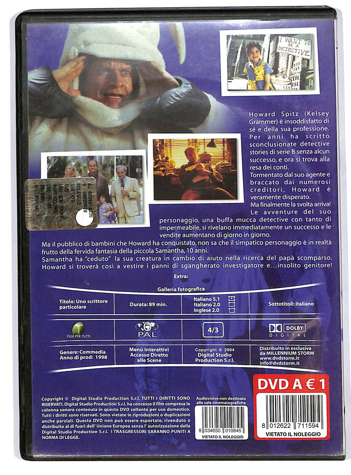 EBOND Ebonduno Scrittore Particolare DVD Editoriale D594220