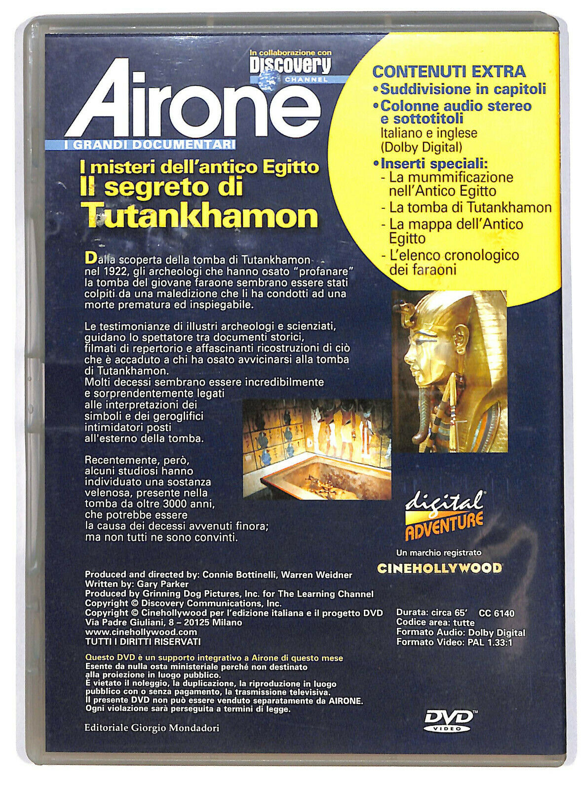 EBOND Il Segreto Di Tutankhamon DVD Editoriale D594224