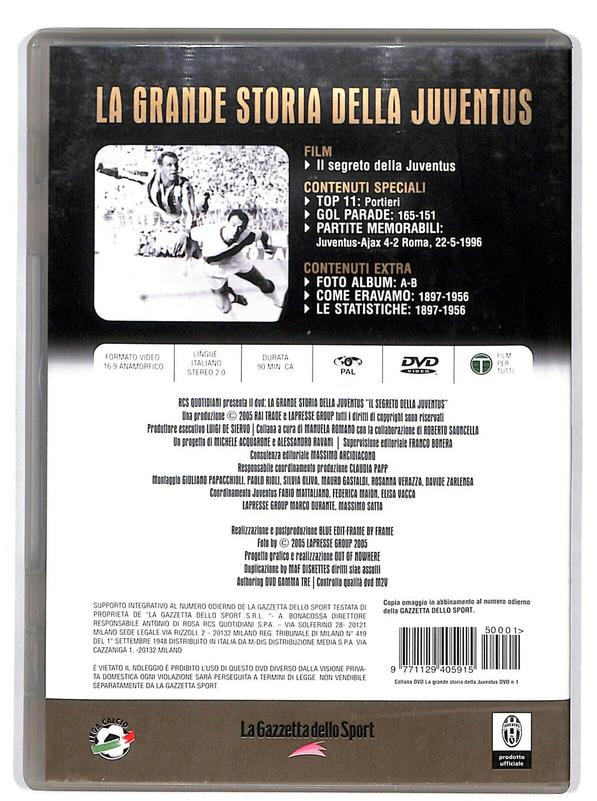 EBOND La Grande Storia Della Juventus Il Segreto Della Juventus Vl1 DVD D594245