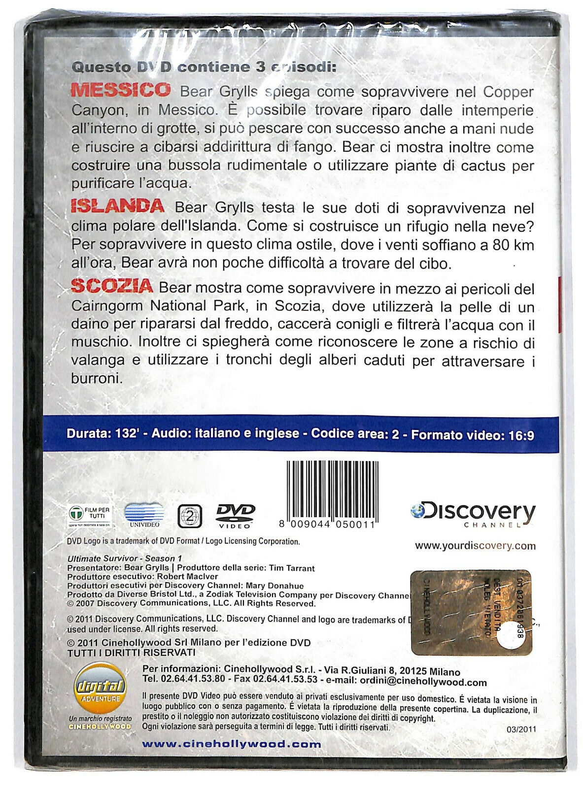 EBOND L'ultimo Sopravvissuto DVD Editoriale D594249
