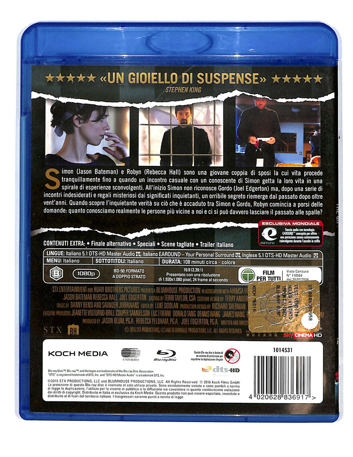 EBOND Regali Da Uno Sconosciuto - The Gift BLURAY D594305