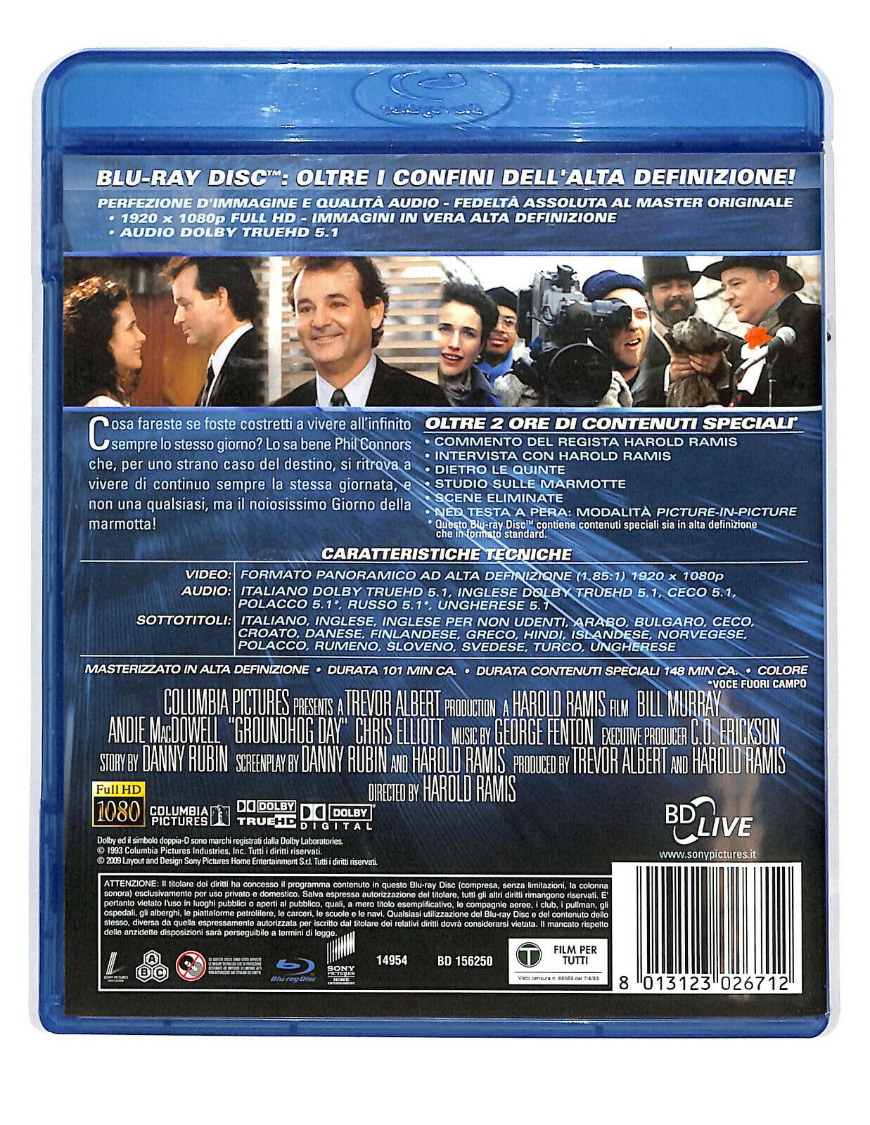 EBOND Ricomincio Da Capo BLURAY D594346