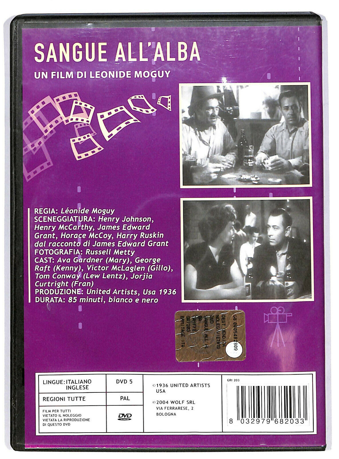 EBOND Sangue All'alba DVD D594633