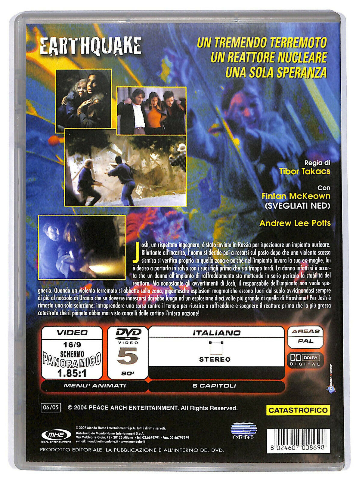 EBOND Earthquake DVD D594912