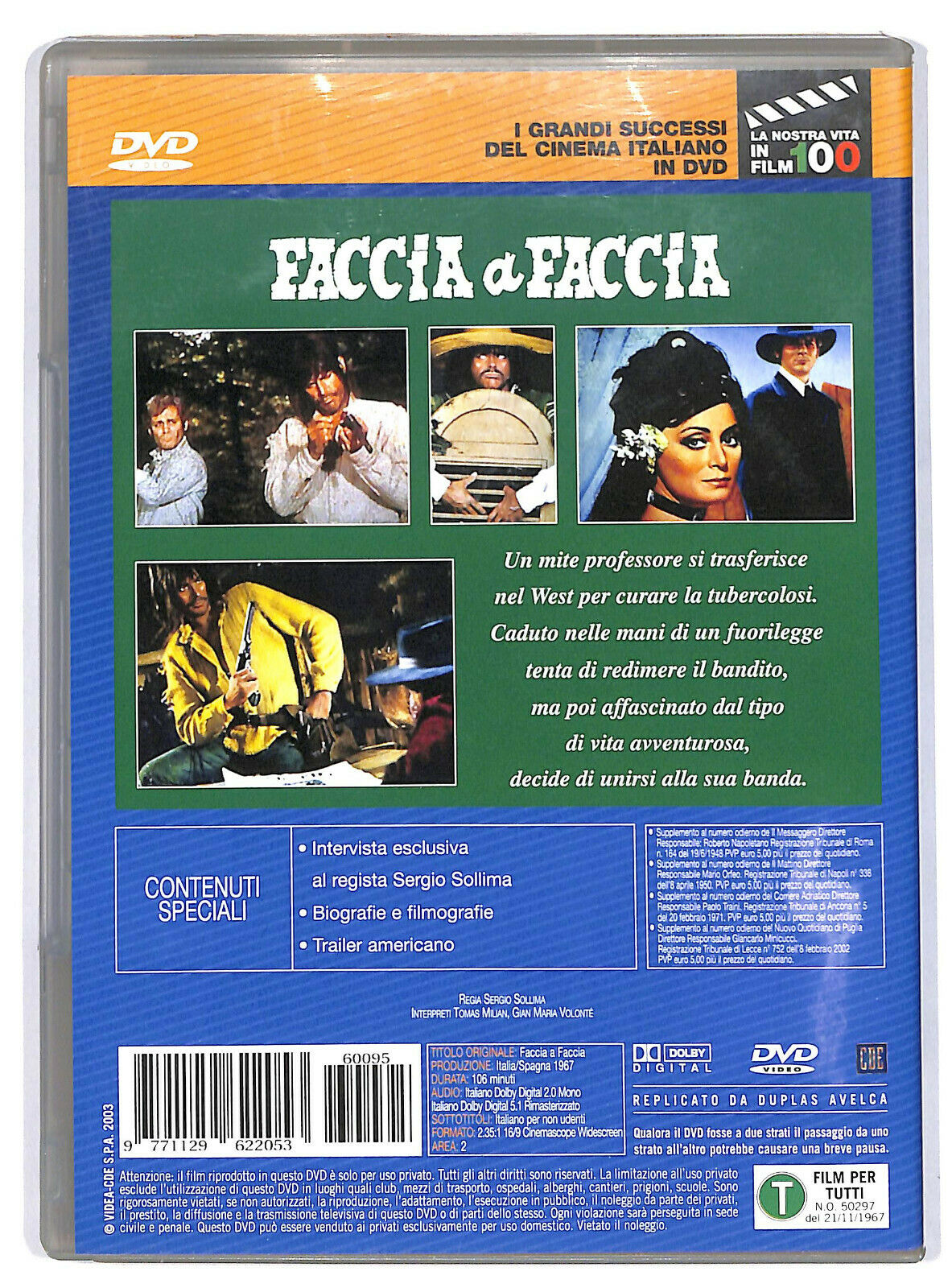 EBOND Faccia A Faccia DVD  Editoriale D594949