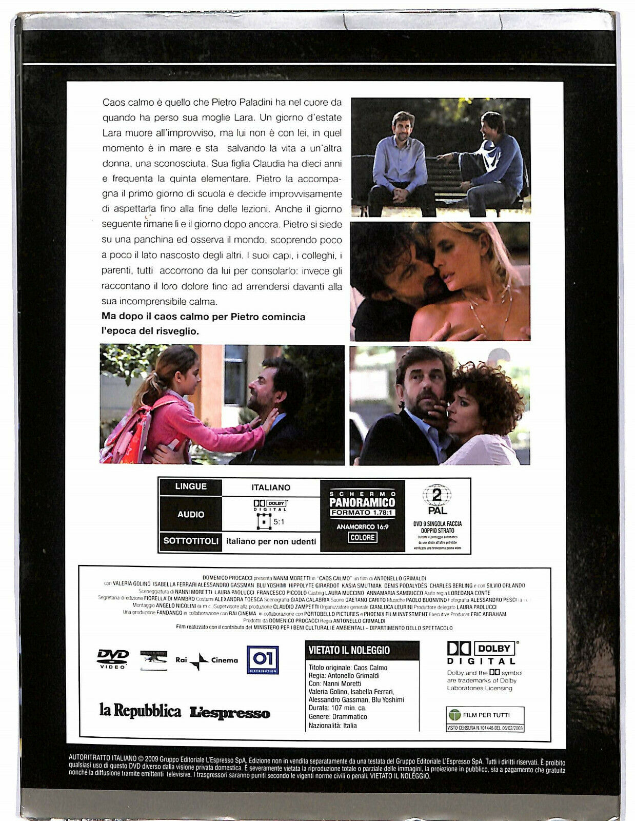 EBOND Caos Calmo DVD Editoriale D595013
