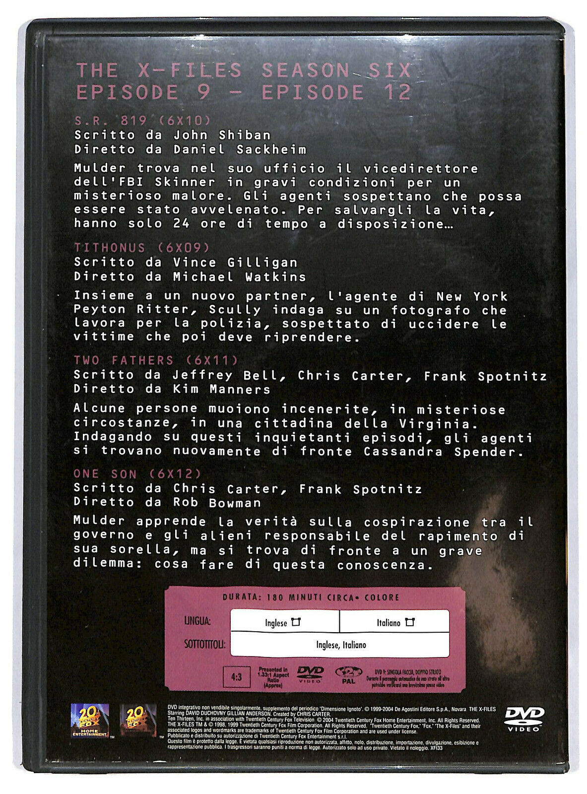 EBOND The X Files Stagione 6 Vol. 3 DVD Editoriale D595148
