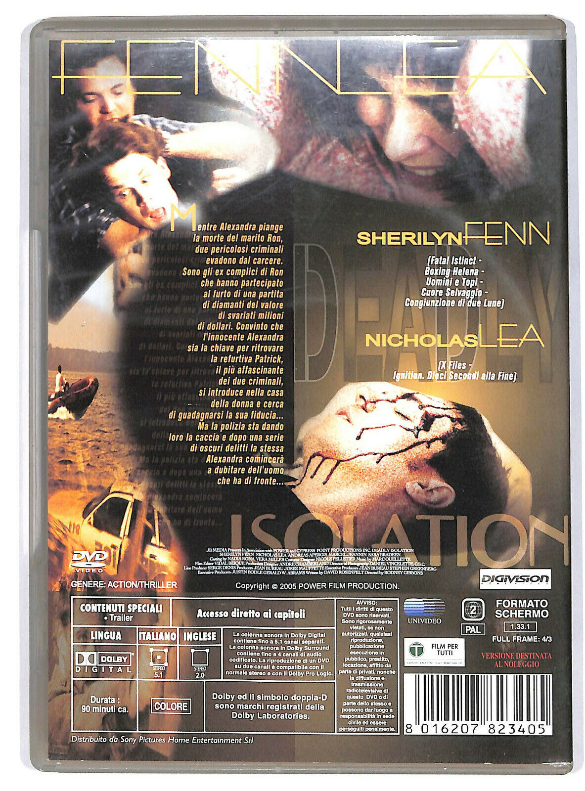 EBOND Deadly Isolation - Caccia Mortale DVD D595152