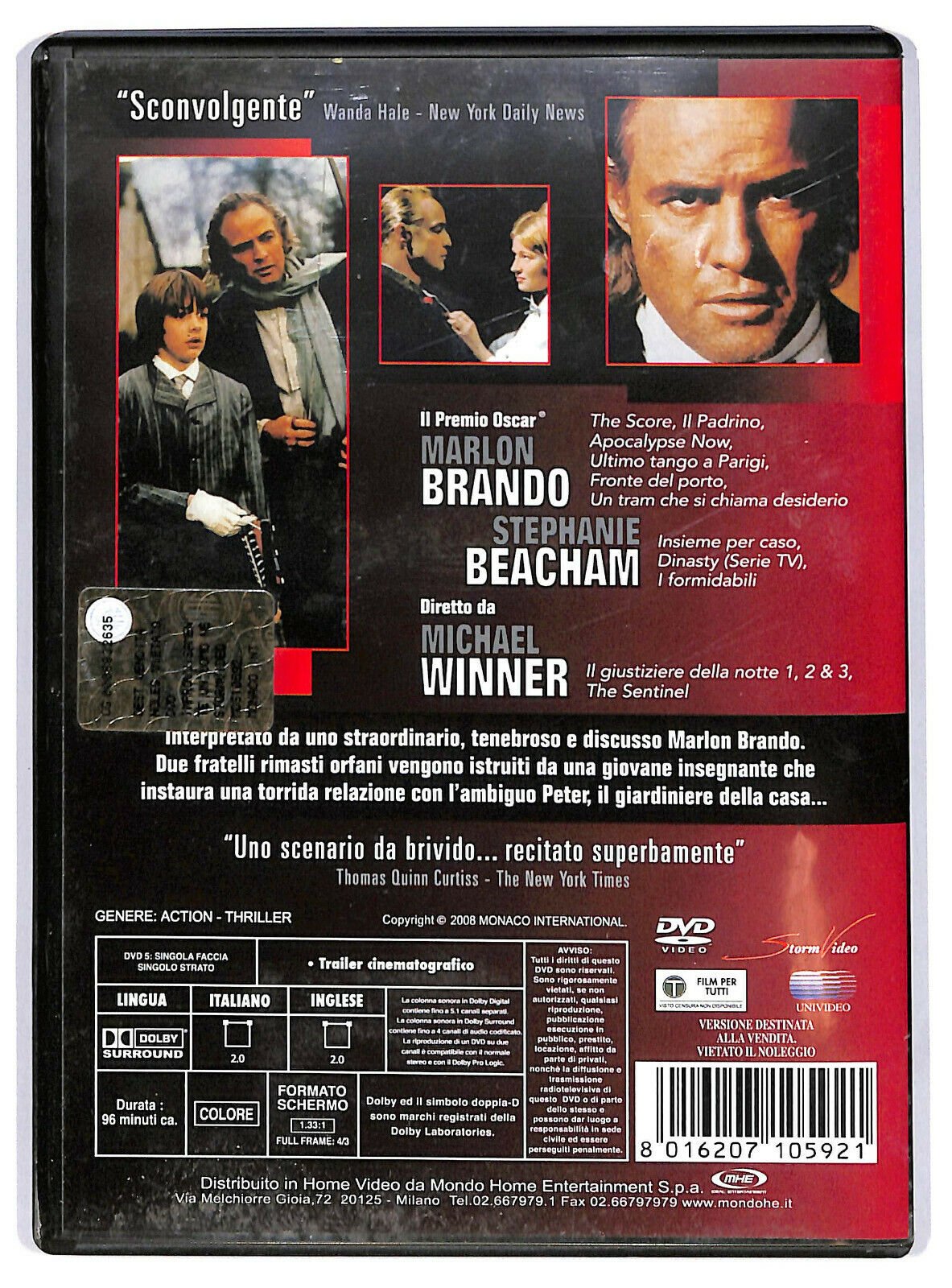 EBOND Improvvisamente, Un Uomo Nella Notte DVD D595255