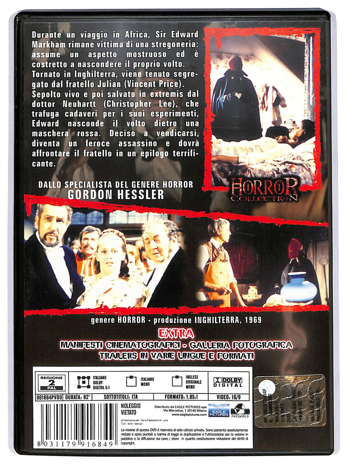 EBOND La Rossa Maschera Del Terrore DVD D595260