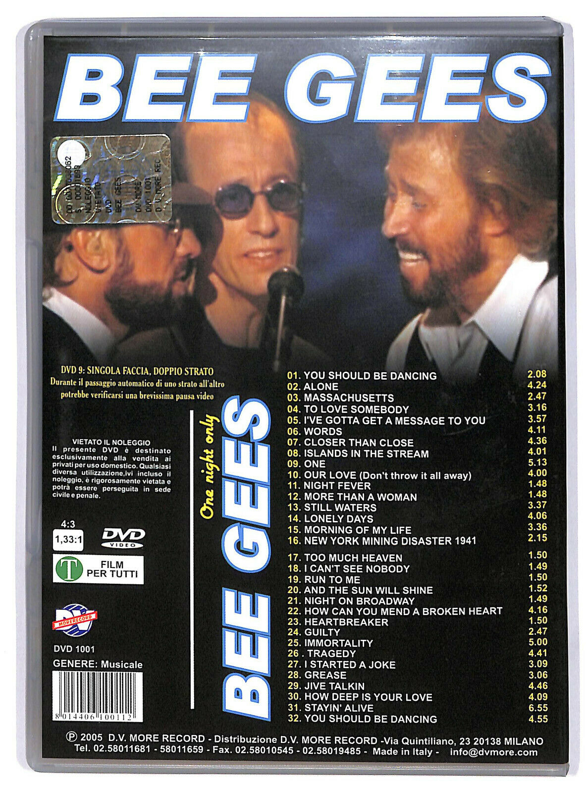 EBOND One Night Only DVD D595305