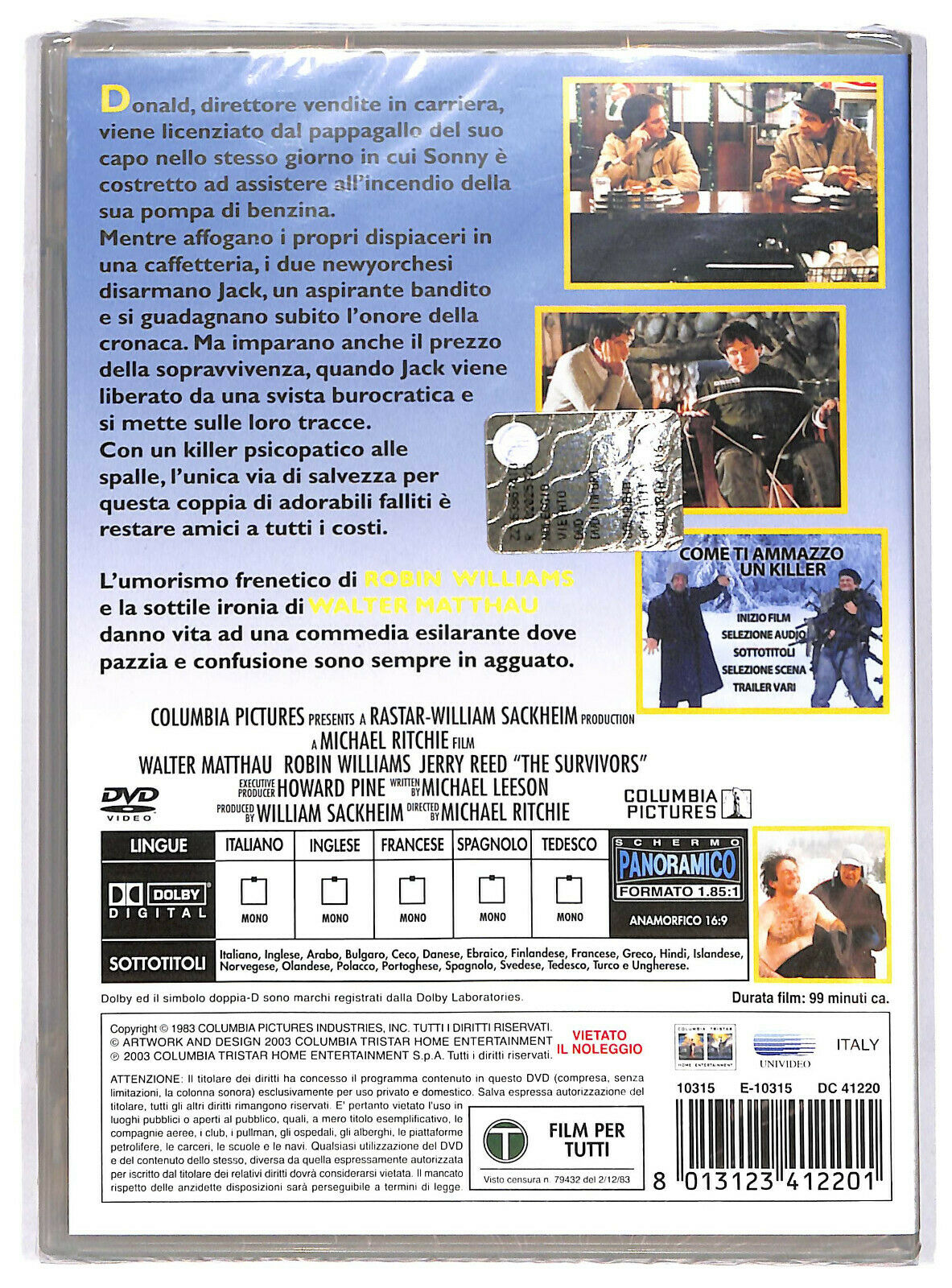 EBOND Come Ti Ammazzo Un Killer DVD D595505