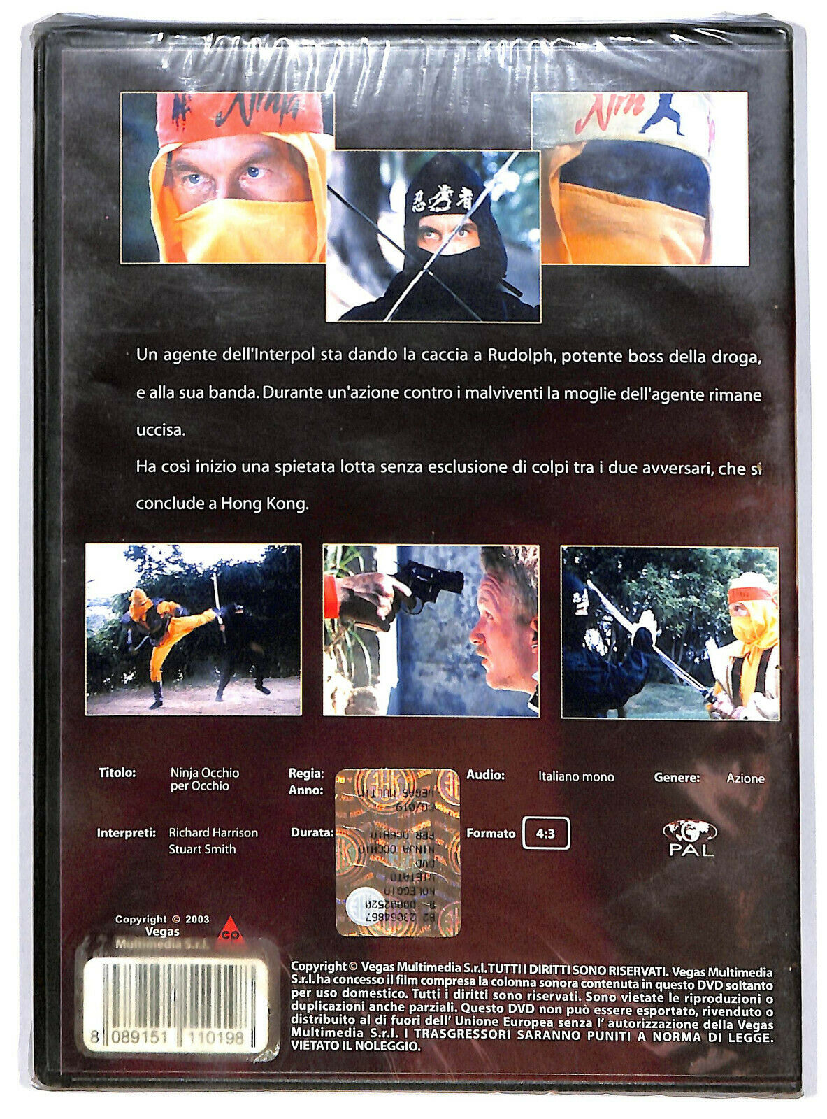 EBOND Ninja Occhio Per Occhio DVD D595548