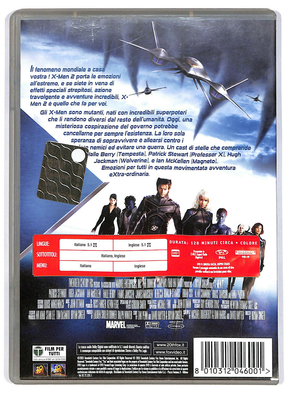 EBOND X-men 2 DVD D595554