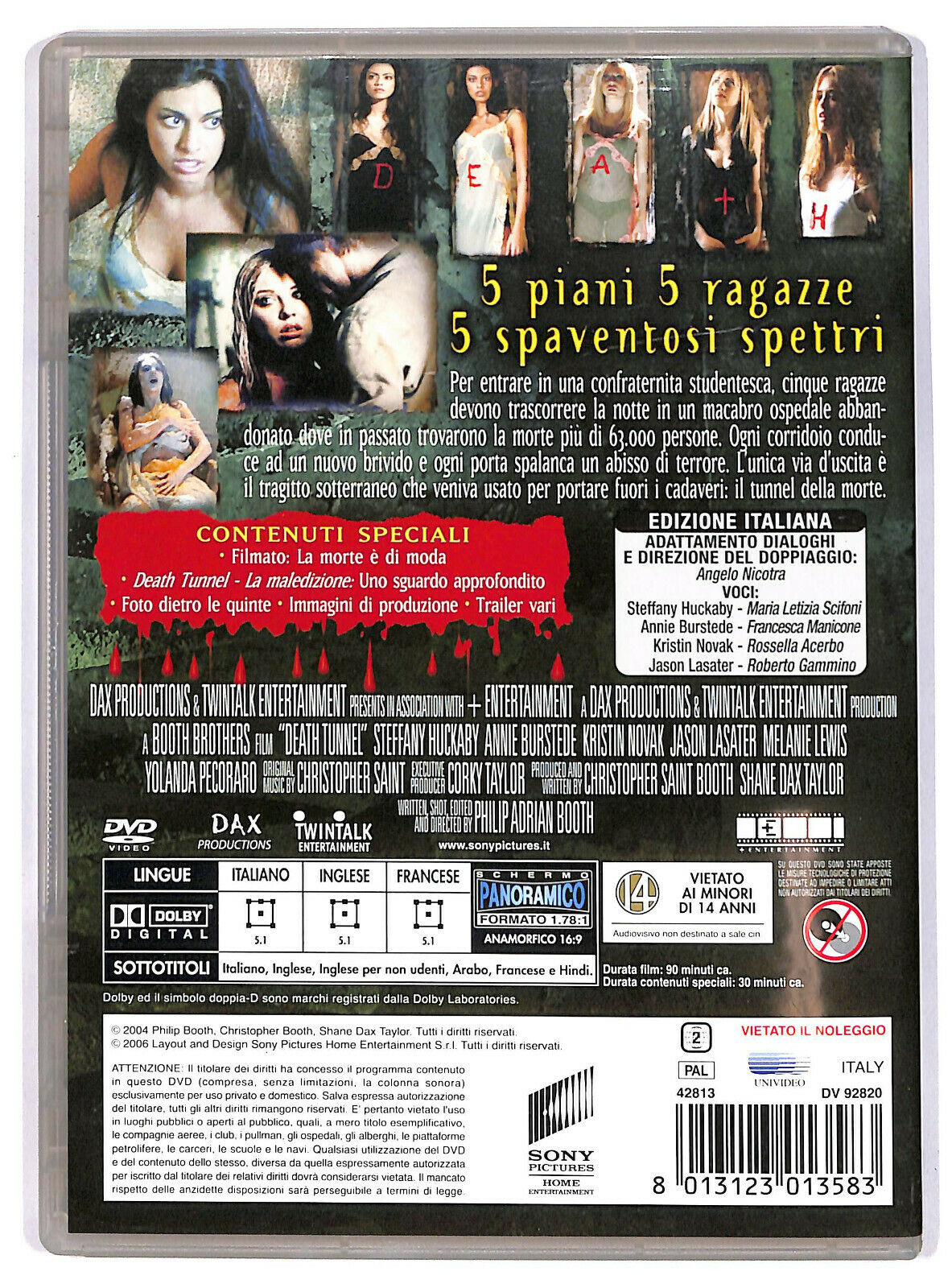EBOND Death Tunnel - La Maledizione DVD D595662