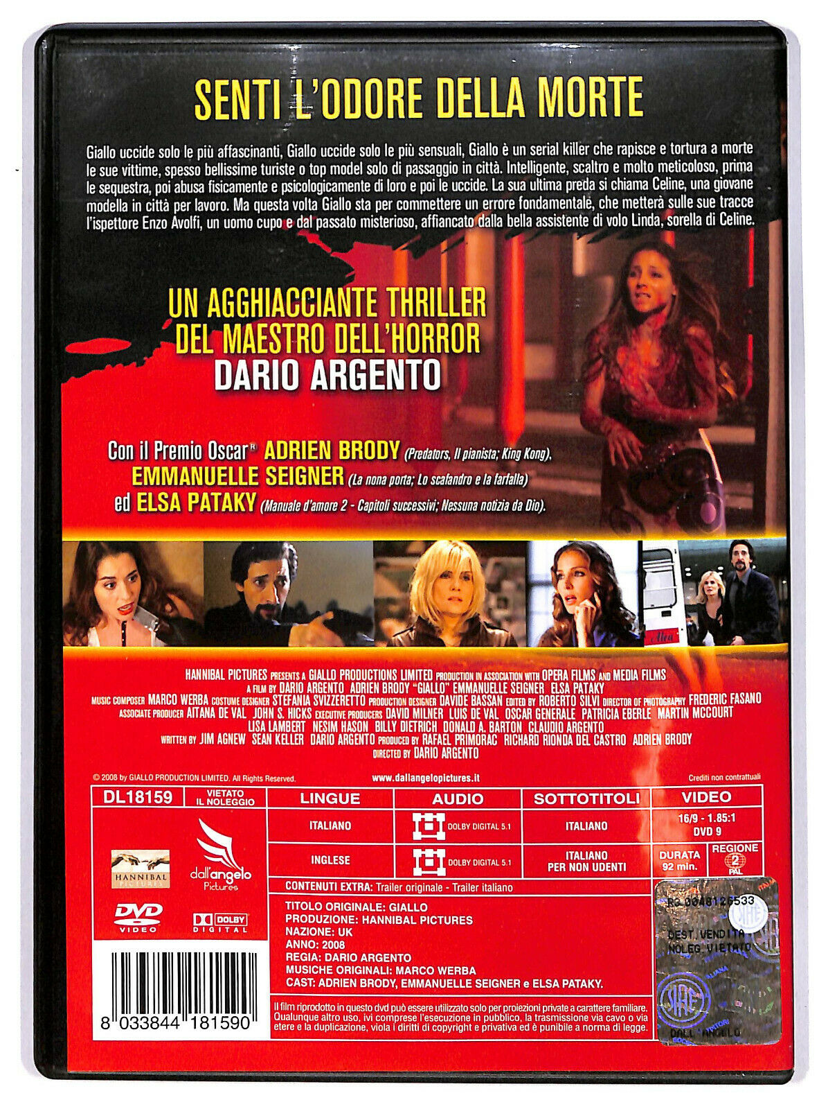 EBOND Giallo DVD D595701