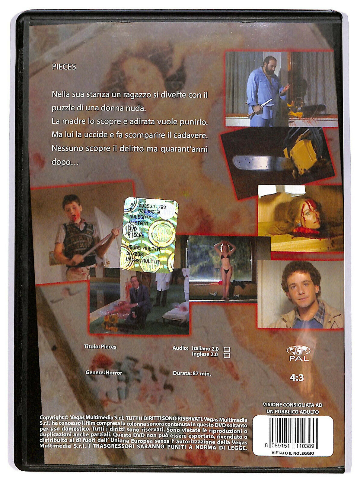 EBOND Pieces DVD D595708