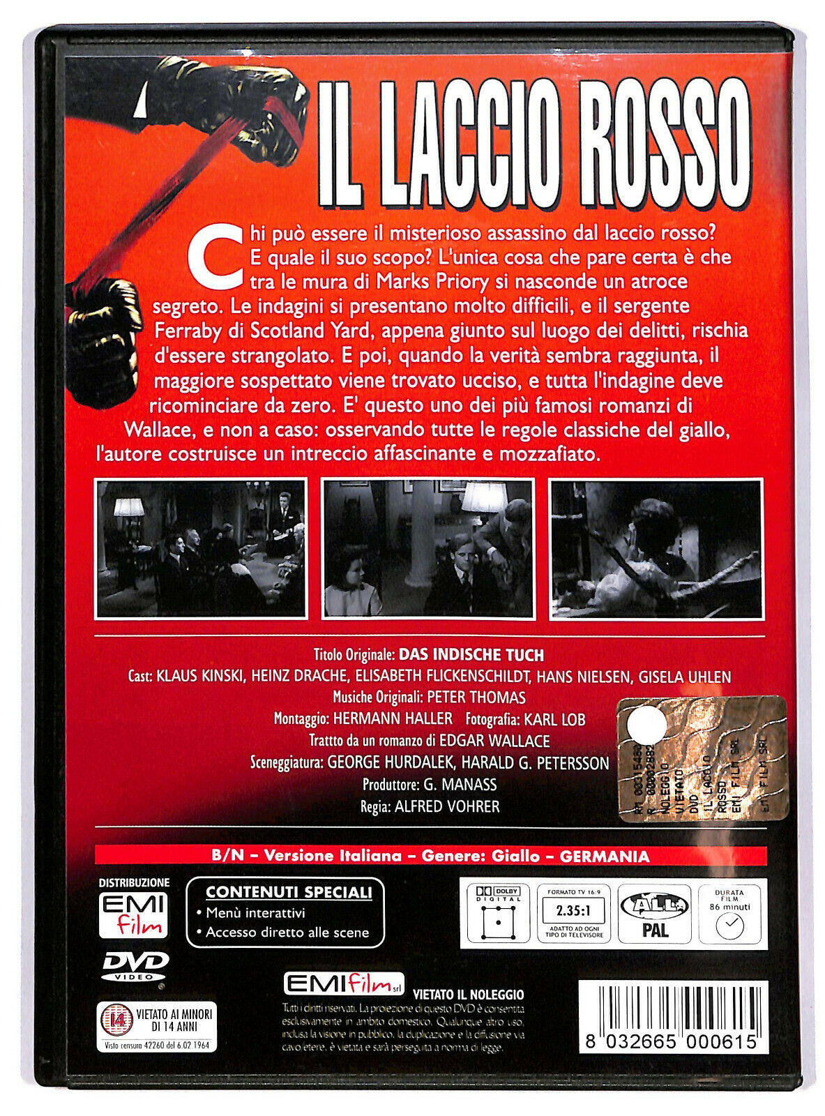 EBOND Il Laccio Rosso DVD D595720