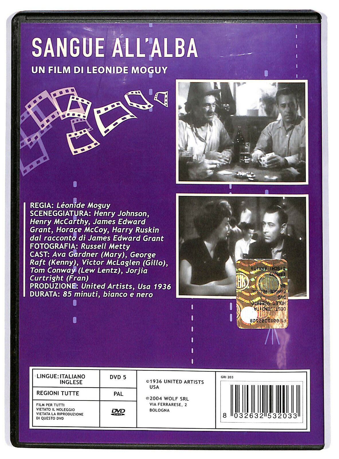 EBOND Sangue All'alba DVD D595964