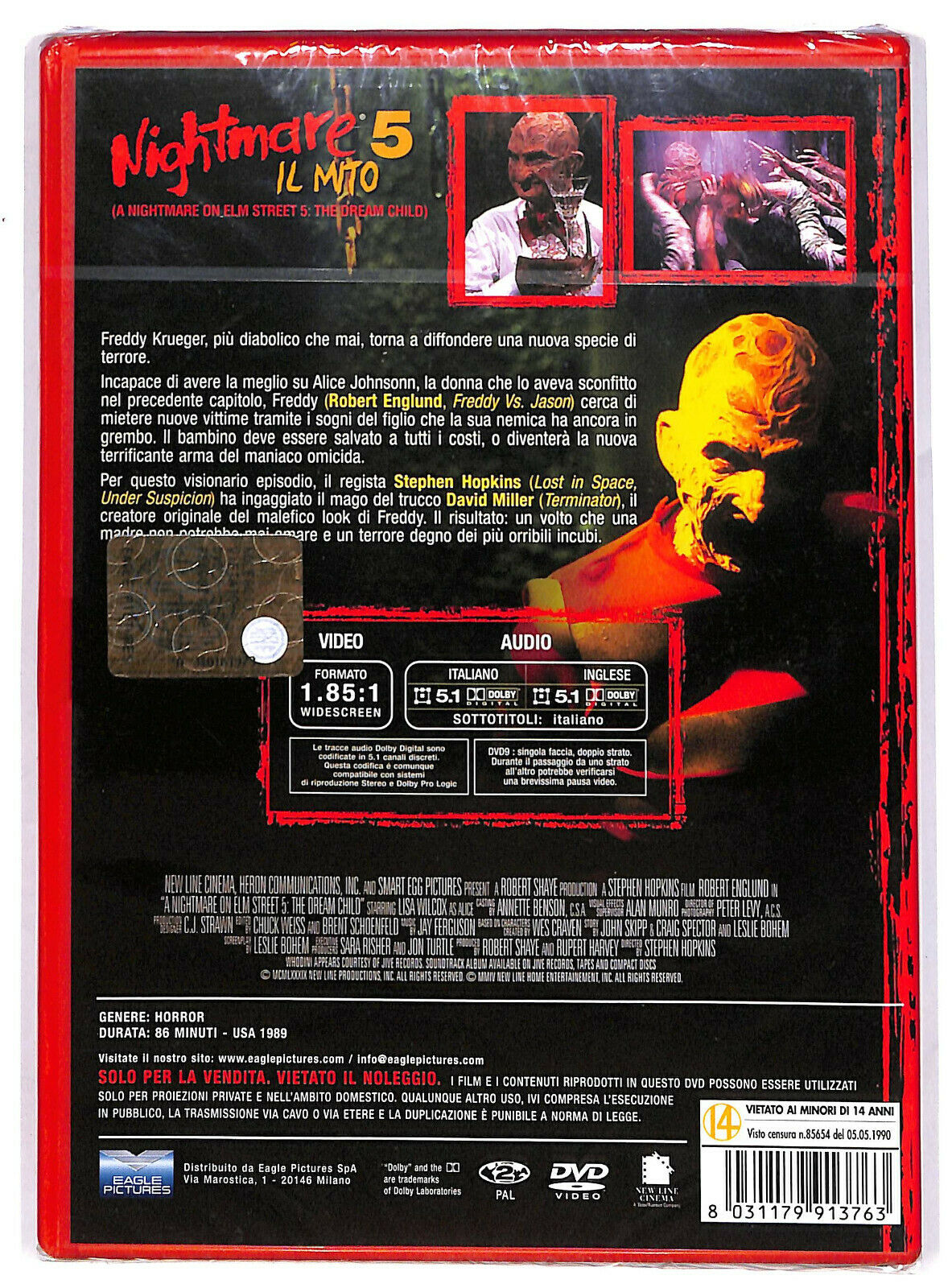 EBOND Nightmare 5 Il Mito DVD D596324